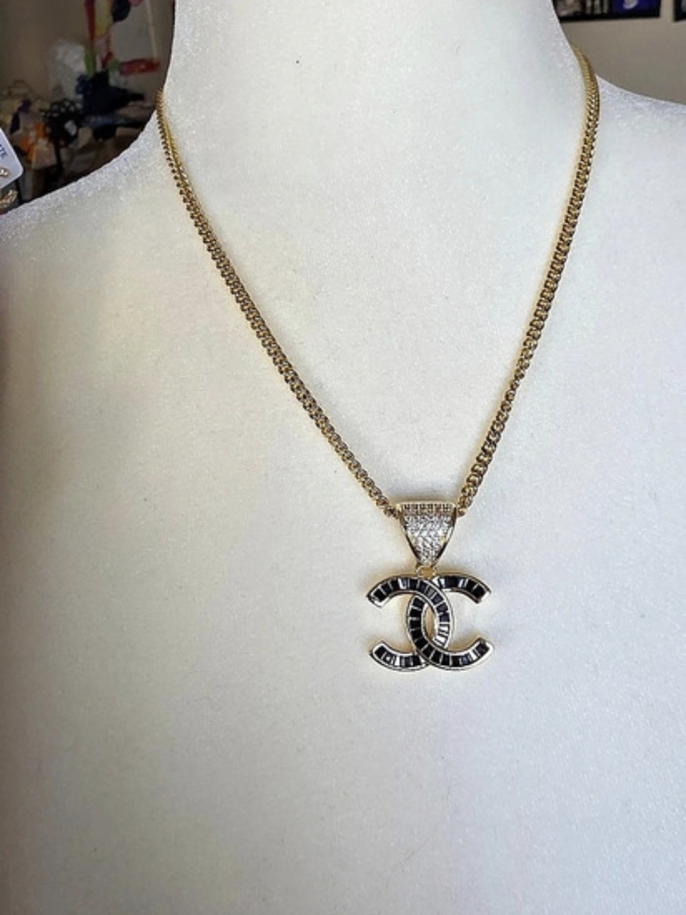 Set Cadena Y Aretes Oro Laminado 14k
